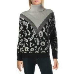 Cliche Chevron Women's Turtleneck Sweater